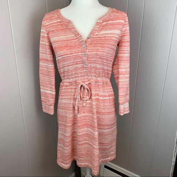 Anthropologie Saturday Sunday Poppy Sweatshirt Dress, XS EUC - Picture 3 of 7
